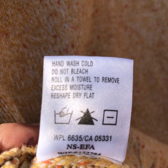 Women’s large beautiful WOOLRICH sweater cornhusk heather - Picture 14 of 16